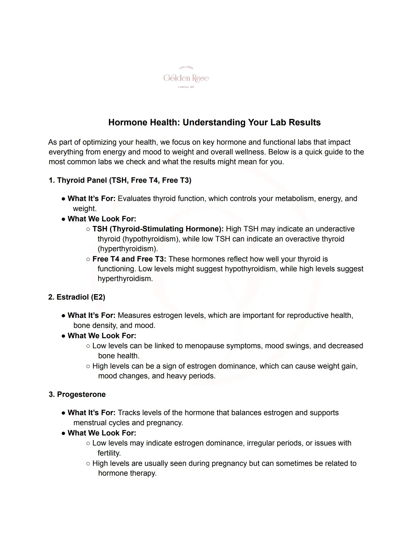 Portada del ebook Hormone Health: Understanding Your Lab Results