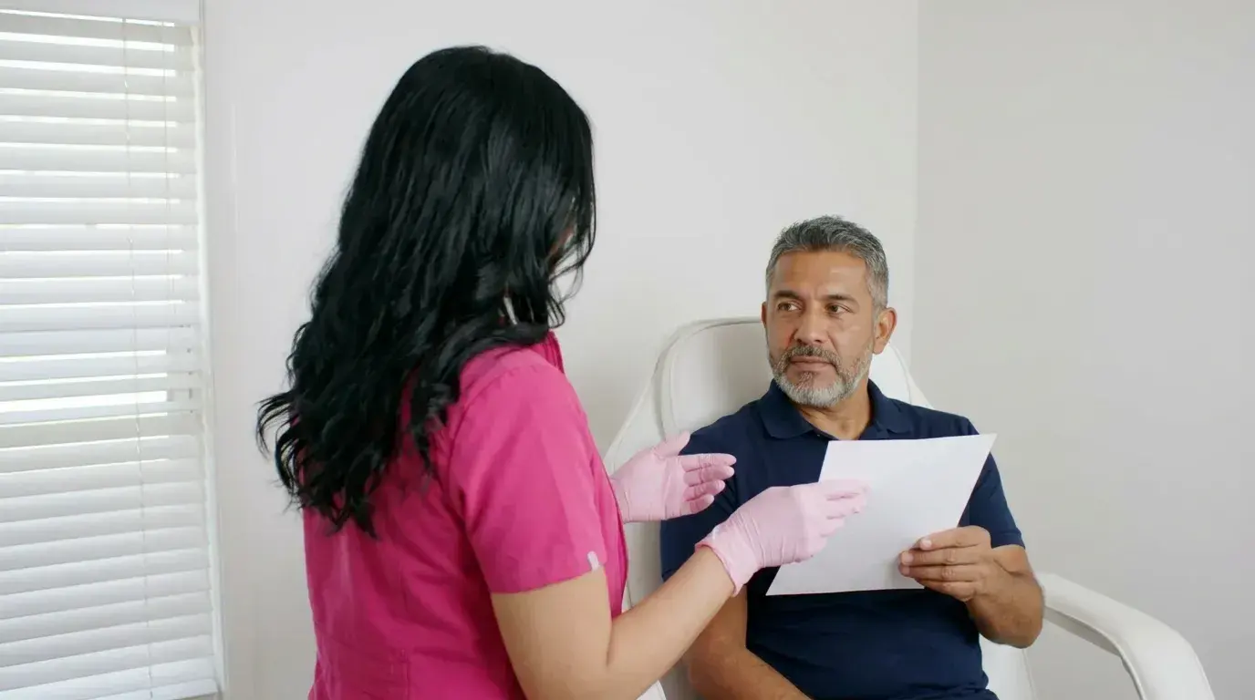 Male Hormones & Andropause Treatment treatment process