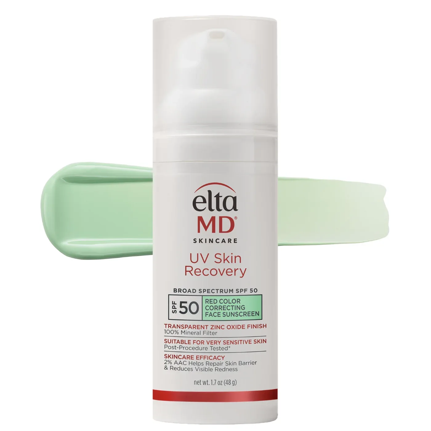 UV Skin Recovery Green Tint Broad-Spectrum SPF 50
